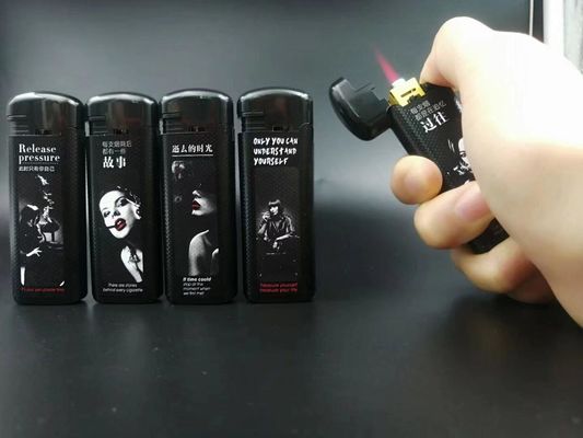 5색 USB 재충전식 담배등기 인쇄 로고 가스등기 68*27.8*13mm