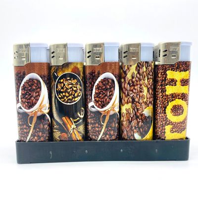 일회용 조화장 Flame Style Cigarette Gas Fire 용 맞춤 조화장 플라스틱 조화장