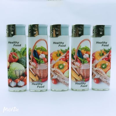 POM 재료 가스 담배 커스텀 플라스틱 일회용 켜기