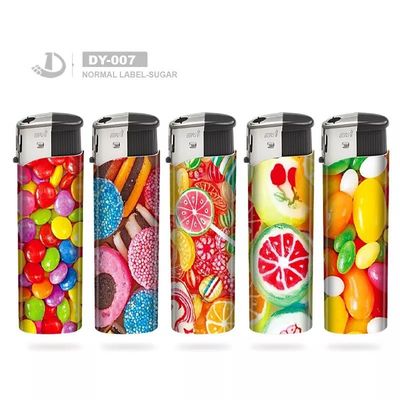 ISO9994 인증서 베스트셀러 모델 NO. DY-007 전자 플라스틱 담배 라이트커