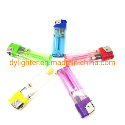82.2*24.9*11.8mm DY-588 담배 바이다 라이터 OEM 주문 일회용 / 재충전