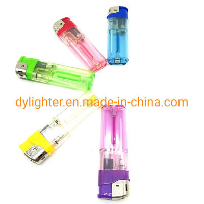 82.2*24.9*11.8mm DY-588 담배 바이다 라이터 OEM 주문 일회용 / 재충전