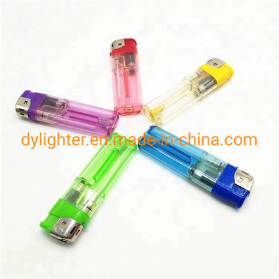 82.2*24.9*11.8mm DY-588 담배 바이다 라이터 OEM 주문 일회용 / 재충전