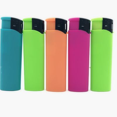 82*24.2*12.3mm 커스터마이징 플라스틱 가스 담배 전자 ISO9994 슬림 포켓 라이터