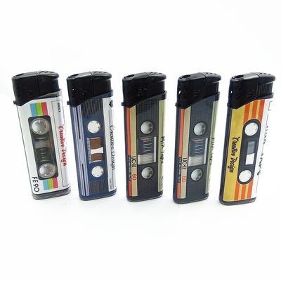 커스터마이징 전기 가스 라이터 DY-026 EUR 스타일 클래식 패션 피조 81.1*24.5*11.5mm