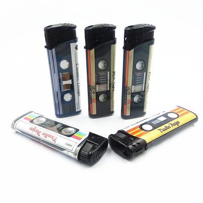 커스터마이징 전기 가스 라이터 DY-026 EUR 스타일 클래식 패션 피조 81.1*24.5*11.5mm