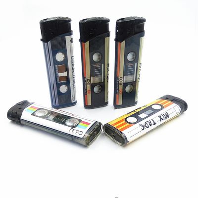 커스터마이징 전기 가스 라이터 DY-026 EUR 스타일 클래식 패션 피조 81.1*24.5*11.5mm