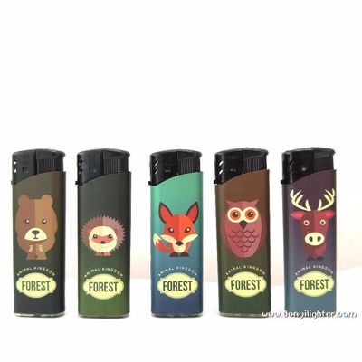 일회용 사용자 지정 레이블 쿨 도그 동위 사용자 지정 레이블과 함께 흡연 라이터 일회용