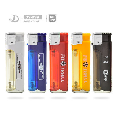 Dy-039 LED 램프 전기 피에조 라이터로 흡연 경험에 혁명을 일으켜