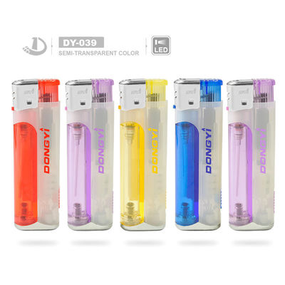 Dy-039 LED 램프 전기 피에조 라이터로 흡연 경험에 혁명을 일으켜