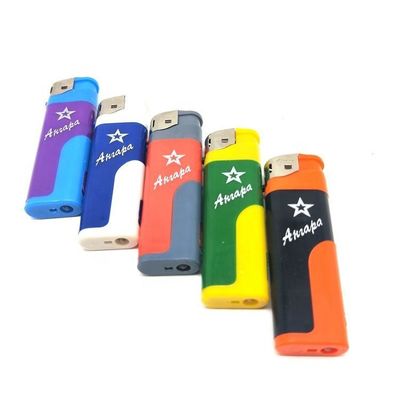 사용자 지정 로고 패션 담배 전기 켜기 LED 플라스틱 켜기 DY-5820