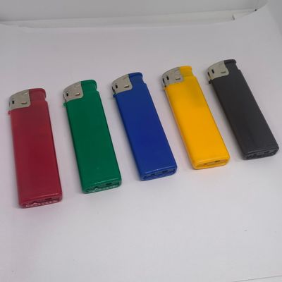 Dy-055 스타일리시 재충전 가능한 플라스틱 전자 가스 라이터 ISO9994 사용자 정의