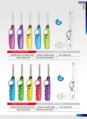 모델 번호: DY-B009 BBQ용 전자 재충전 BBQ등기 OEM 긴 가스등기