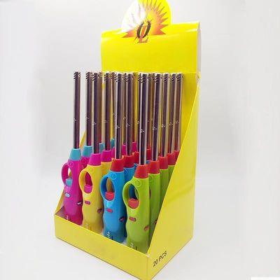 팩 크기 43*30.5*29.5cm 전자 BBQ 라이터 발화 총 화염 스타일